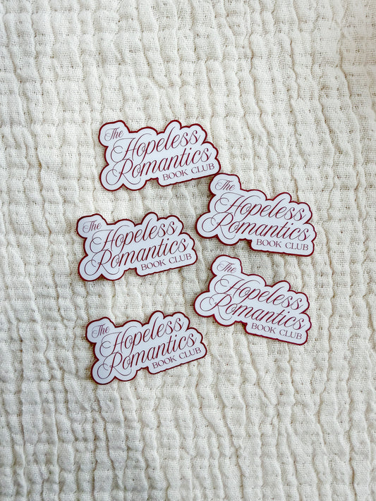 Hopeless Romantic Sticker