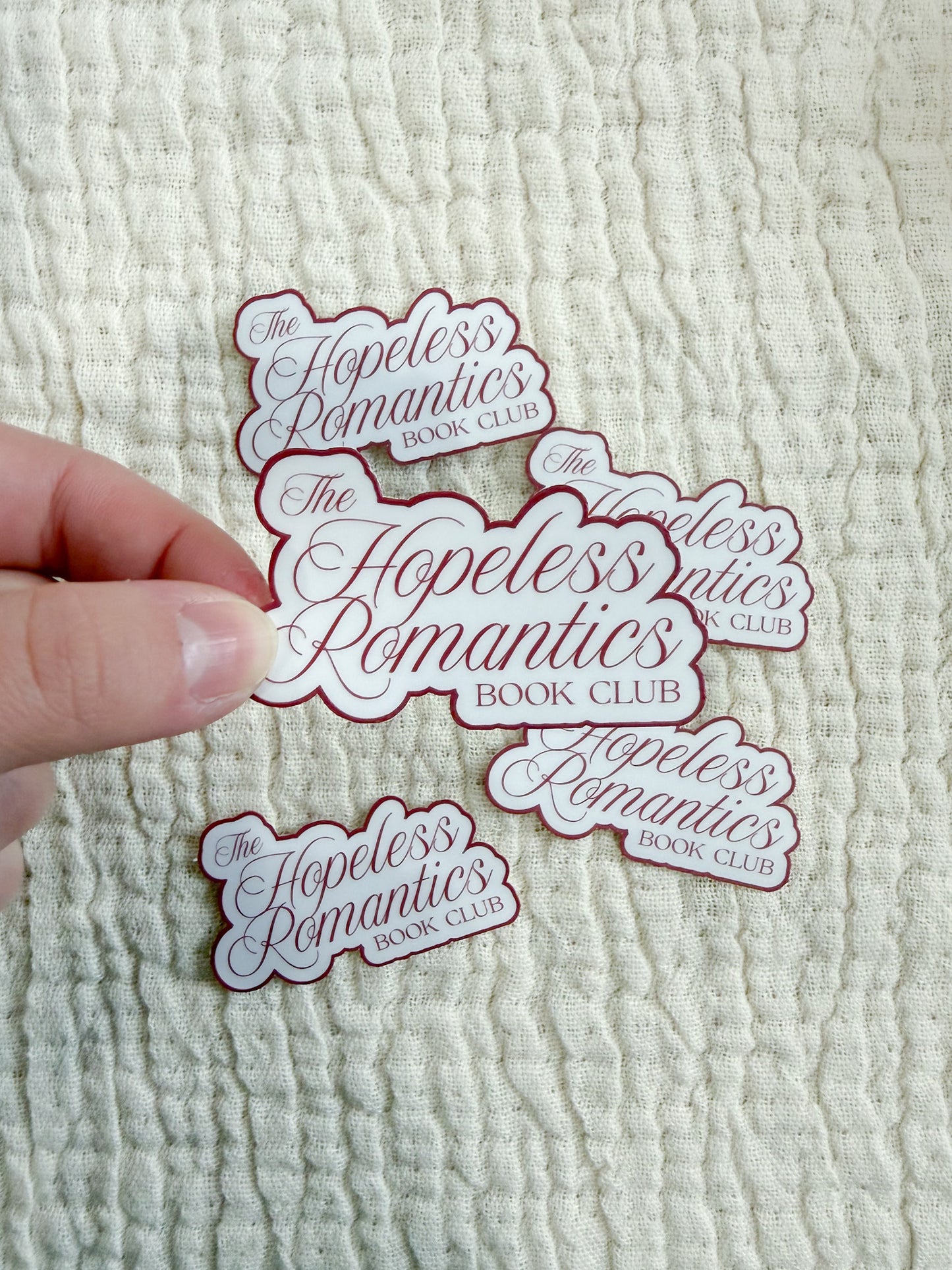 Hopeless Romantic Sticker