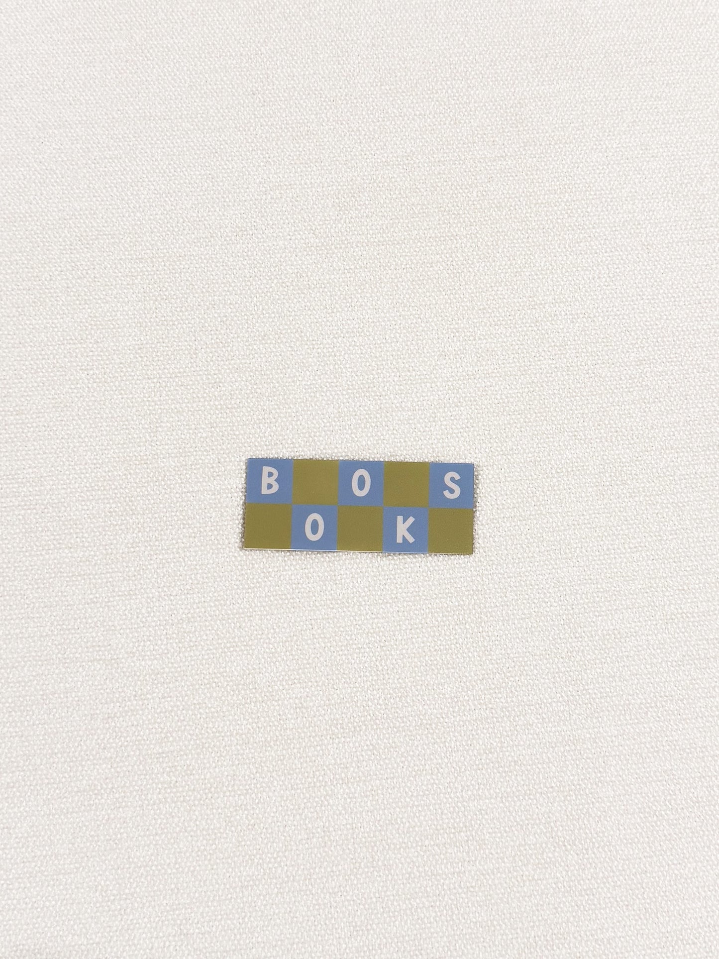 Books Checker Sticker