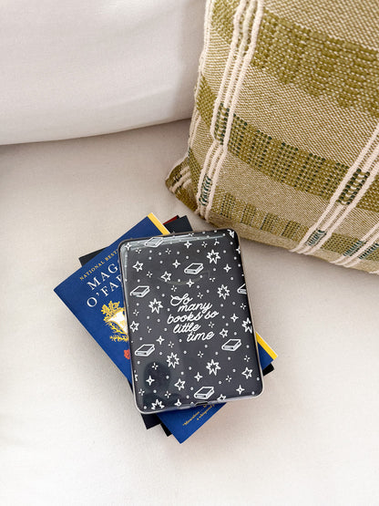 So Many Books | Clear Kindle Case