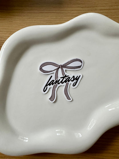 Romance Bow | Fantasy Bow | Romantasy Bow Sticker