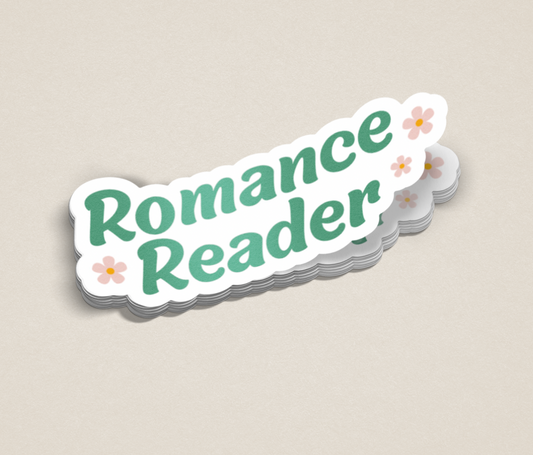 Romance Reader Sticker