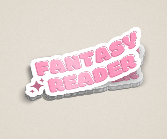 Fantasy Reader Sticker