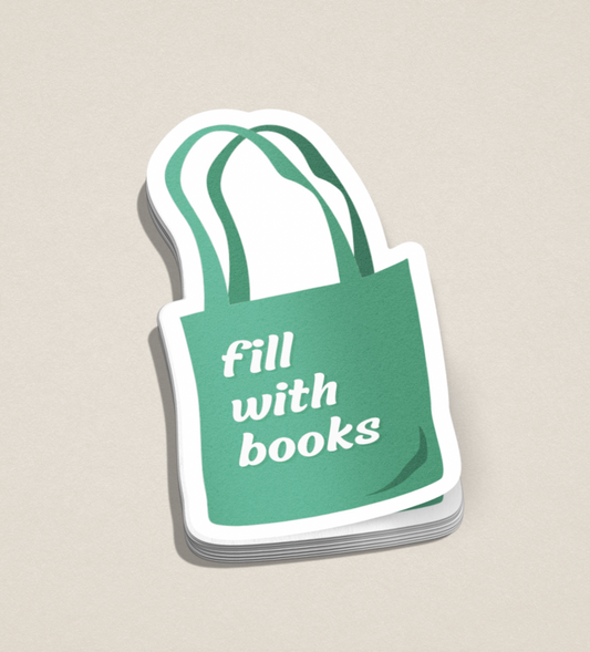 Book Bag Sticker