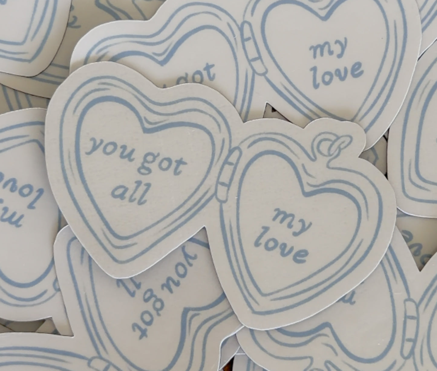 All My Love Locket Magnet