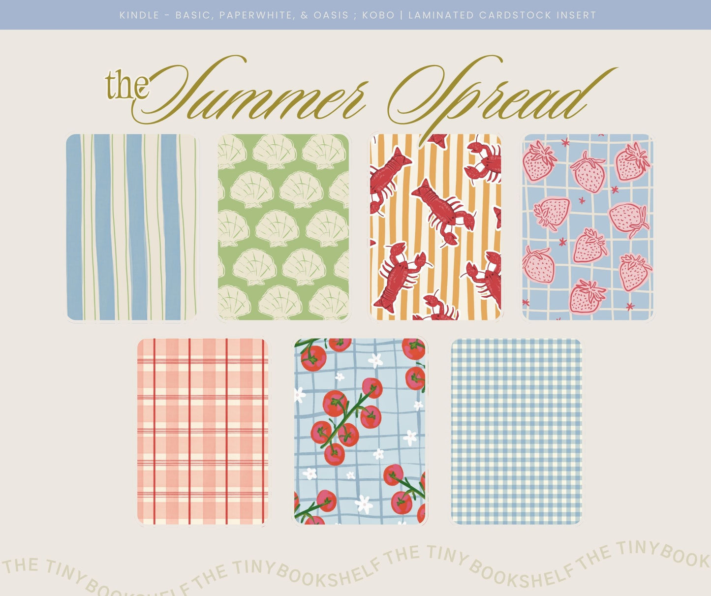 The Summer Spread Insert Card Collection